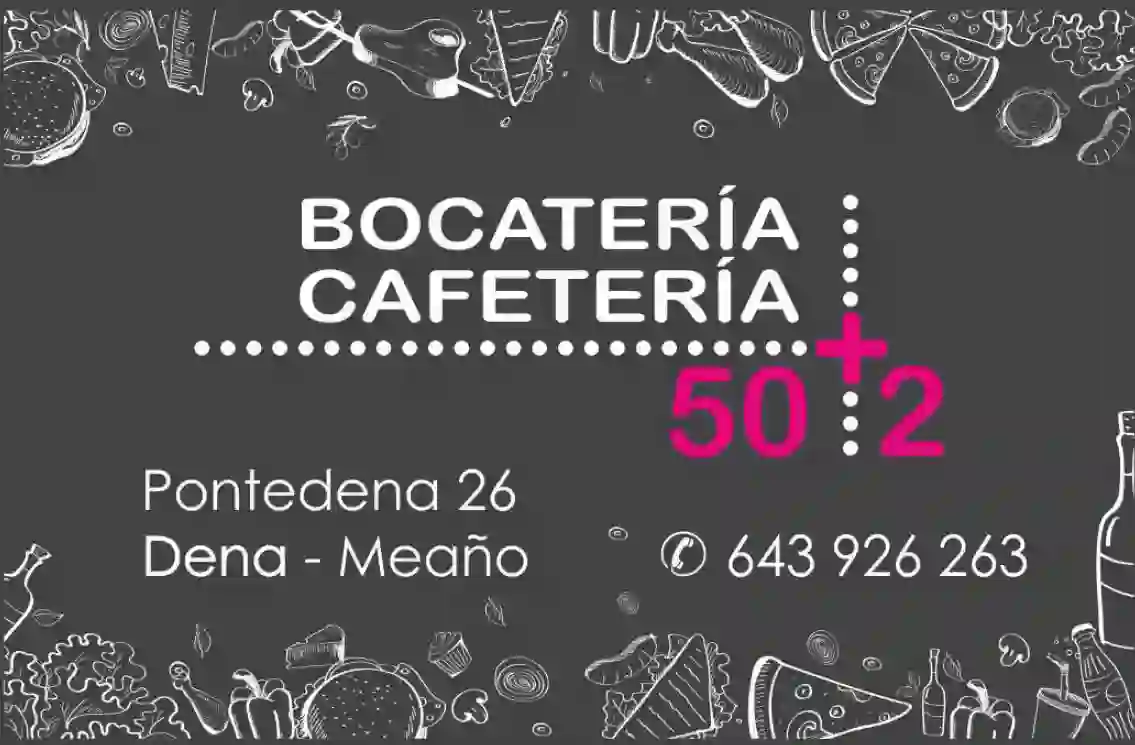 Bocatería Cafetería 50+2